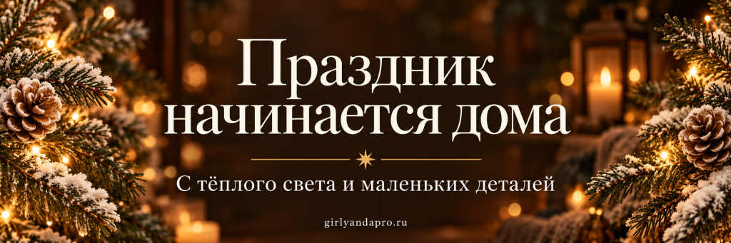 Тёмный рождественский баннер с тёплым светом.png