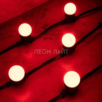 Лампа для Белт-Лайт 4см, красная, цоколь E27, потр. мощность 1W
